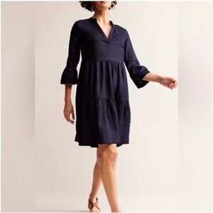 Linen Sofia Dress Boden